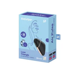Mini Vibro Clitoridien Love Triangle Black - Satisfyer -Sex Toys Femme boutique 19352
