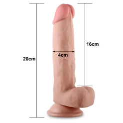 Dildo Réaliste Medium 20cm - Lovetoy -Sex Toys Femme boutique 19447