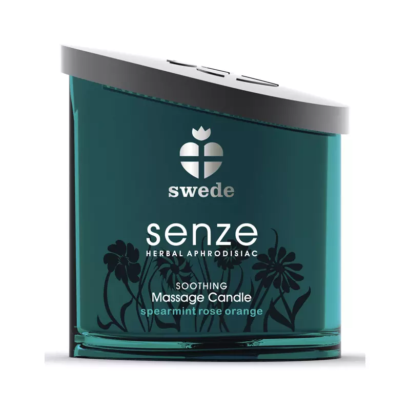 Bougie De Massage - SWEDE Soothing Spearmint Rose Orange 1 Bougie De Massage - SWEDE Soothing Spearmint Rose Orange