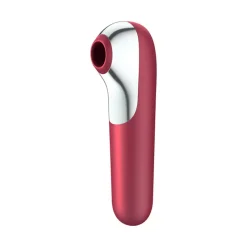Satisfyer Dual Love Air Pulse (rouge) - Stimulateur Clitoridien