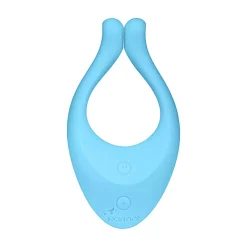 Vibromasseur Pour Couple Partner Multifun 1 Bleu - Satisfyer