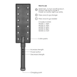 Tapette SM Sadomaso E-Stim Paddle – Electroshock -Sex Toys Femme boutique 19948