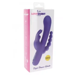 Vibromasseur Rabbit Triple Pleasure - Toyjoy -Sex Toys Femme boutique 20124