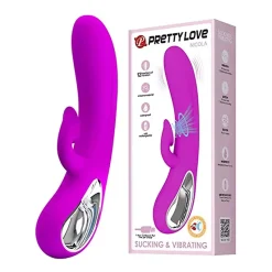 Pretty Love Toys Vibromasseur Avec Aspiration Du Clitoris - Romance Massage -Sex Toys Femme boutique 20221