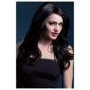 Perruque Longue Noire Nicole 66 Cm – Fever