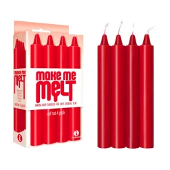 Bougie BDSM Rouge - Fond à Basse Température