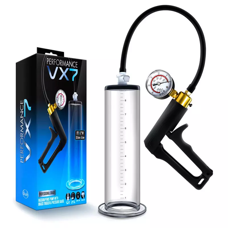 Pompe à Pénis Poignée Pistolet - Blush Novelties Performance VX7 1 Pompe à Pénis Poignée Pistolet - Blush Novelties Performance VX7