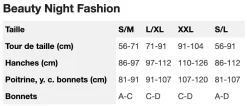 Nuisette Sexy & String EVE (Blanc) - Beauty Night 5 Nuisette Sexy & String EVE (Blanc) - Beauty Night -Sex Toys Femme boutique 20604