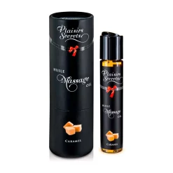Huile De Massage Comestible Caramel - Plaisirs Secrets