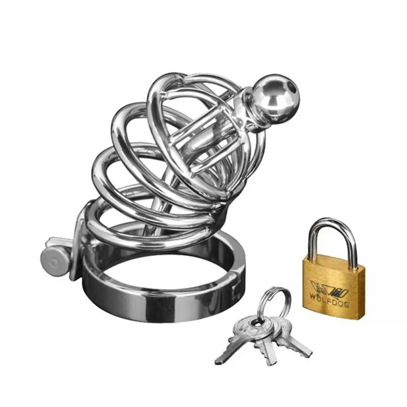 Cage à Pénis Avec Cadenas - Master Series Asylum 4 (S/M) 1 Cage à Pénis Avec Cadenas - Master Series Asylum 4 (S/M)