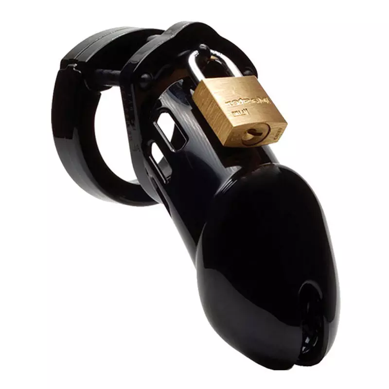 CB 6000® - Cage De Chasteté - CB-X En Polycarbonate Noire 1 CB 6000® - Cage De Chasteté - CB-X En Polycarbonate Noire