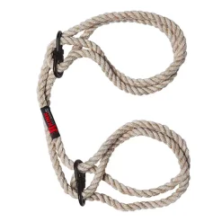 Doc Johnson Menottes De Bondage Japonaises Pour Chevilles Ou Poignets Beige - Kink