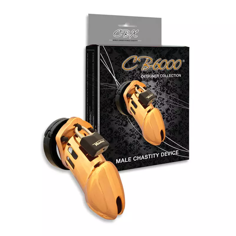 CB 6000® - Cage De Chasteté - CB-X Gold 2 CB 6000® - Cage De Chasteté - CB-X Gold - Image 2