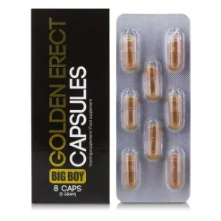 Stimulants Sexuels Golden Erect Capsules (8 Caps) - Big Boy