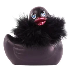 Big Teaze Toys Canard Vibrant - Paris Duckie 2.0 Travel Size (noir)