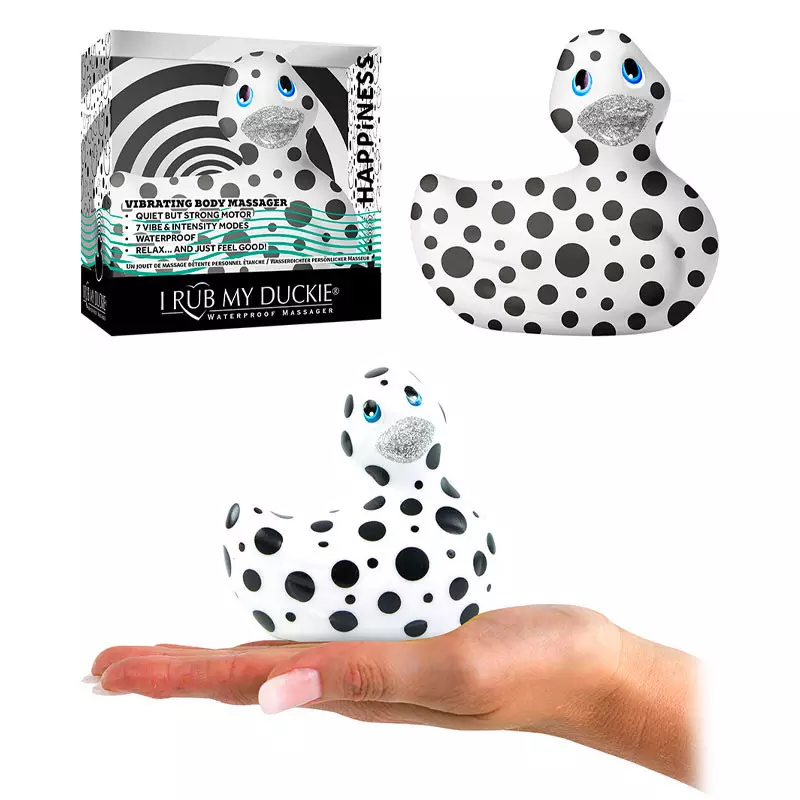 Big Teaze Toys Canard Vibrant - I Rub My Duckie 2.0 Romance Noir & Blanc 2 Big Teaze Toys Canard Vibrant - I Rub My Duckie 2.0 Romance Noir & Blanc - Image 2