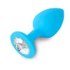 Butt Plug En Silicone Dolce Piccante (S) - Bleu