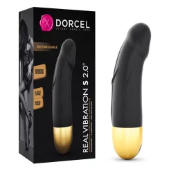 Marc Dorcel Vibromasseur Point-G (Black Gold) - Dorcel Real Vibration S 2.0