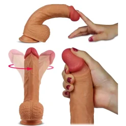 Vibromasseur Réaliste Et Rotatif - LoveToy Nature Cock -Sex Toys Femme boutique 21435