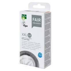 Préservatifs Fair Squared Vegan XXL 64 - 8pces.