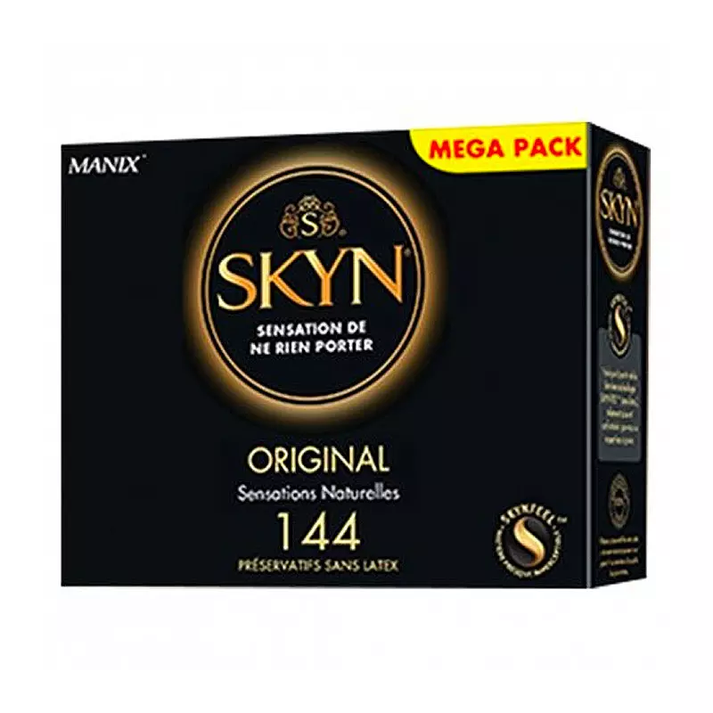 Manix Skyn Original Sans Latex - 144 Préservatifs 1 Manix Skyn Original Sans Latex - 144 Préservatifs