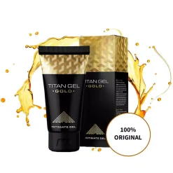 Gel Agrandissement Du Pénis - Titan Gel Gold Original - 50 Ml