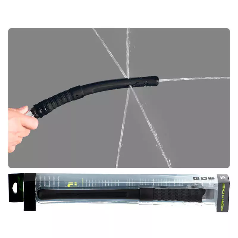 Sport Fucker PowerShot - Canule De Douche En Silicone (noir) 2 Sport Fucker PowerShot - Canule De Douche En Silicone (noir) - Image 2