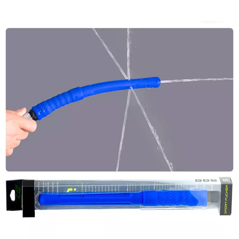 Sport Fucker PowerShot - Canule De Douche En Silicone (bleu) 2 Sport Fucker PowerShot - Canule De Douche En Silicone (bleu) - Image 2