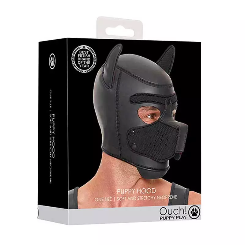 Cagoule BDSM Tête De Chien Puppy Play - Ouch! 2 Cagoule BDSM Tête De Chien Puppy Play - Ouch! - Image 2