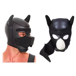 Cagoule BDSM Tête De Chien Puppy Play - Ouch! 5 Cagoule BDSM Tête De Chien Puppy Play - Ouch! -Sex Toys Femme boutique 22001