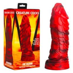 Godemichet Alien Fire Dragon (17 Cm) - Creature Cocks