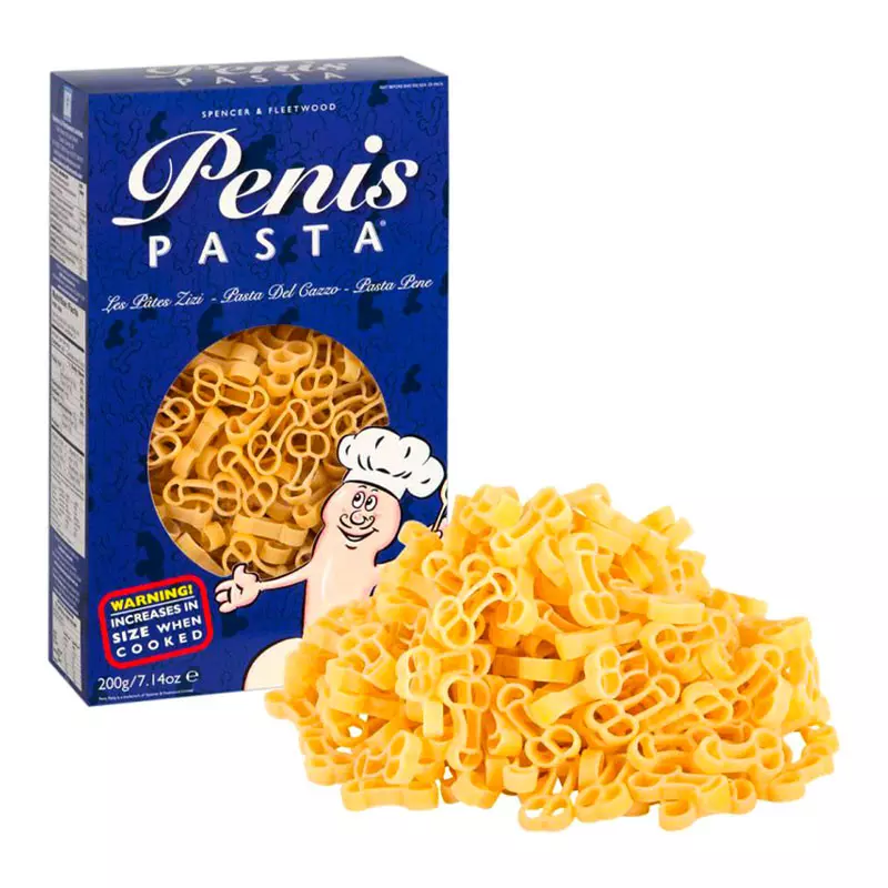 Pâtes En Forme De Pénis - Zizi Pasta 1 Pâtes En Forme De Pénis - Zizi Pasta