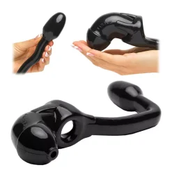 Cage De Chasteté Avec Plug Anal Tailpipe - Oxballs -Sex Toys Femme boutique 22136