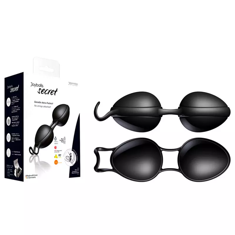 Boules De Geisha Sans Cordon Joyballs (Noir) – Joydivision 2 Boules De Geisha Sans Cordon Joyballs (Noir) – Joydivision - Image 2