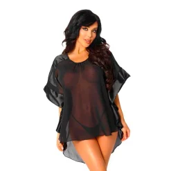 Nuisette Sexy & String Maya (Noir) - Beauty Night