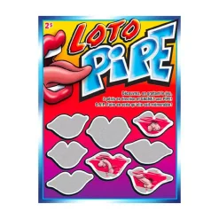 Carte à Gratter "Loto Pipe" (Français) - Ozzé