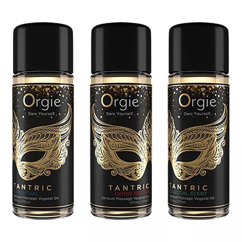 Orgie Sexy Tantric - 3x 30 Ml - Set D'huiles De Massage 1 Orgie Sexy Tantric - 3x 30 Ml - Set D'huiles De Massage