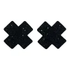 Cache-tétons Adhésifs Nipple X Covers (Noirs) - Taboom