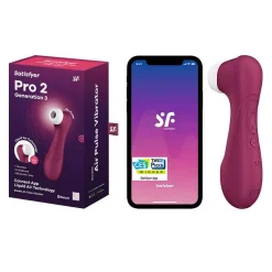Satisfyer Pro 2 Sextoy "Generation 3" - Stimulateur Clitoridien Connecté -Sex Toys Femme boutique 22655