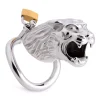 Cage De Chasteté Métallique Tiger King - Master Series