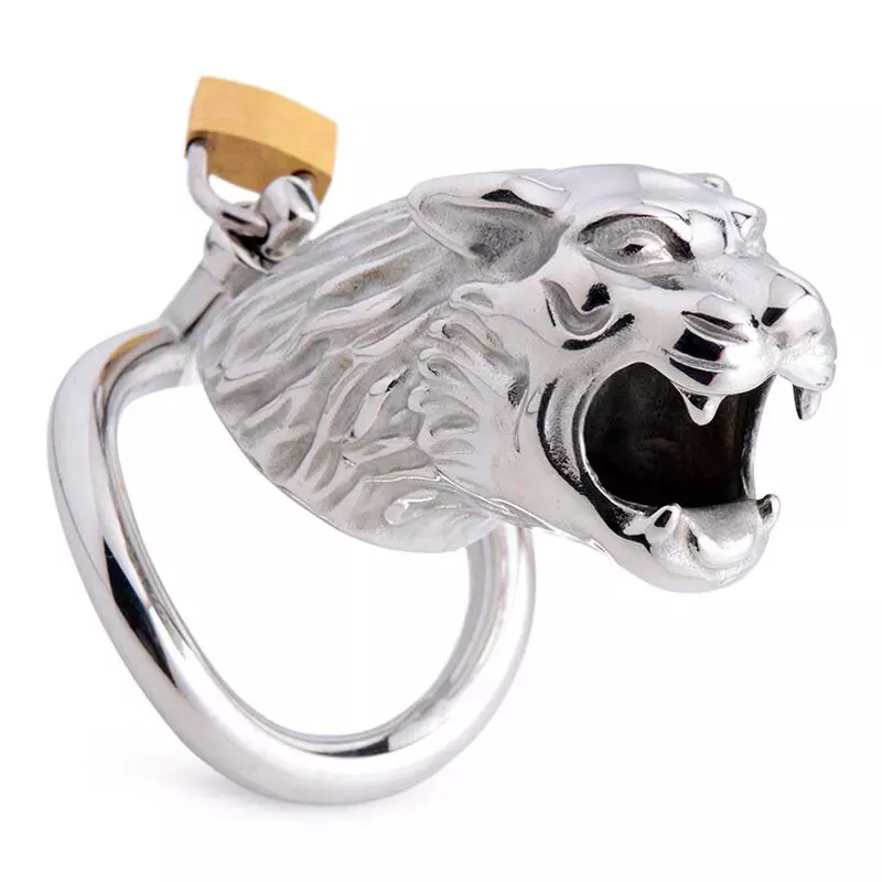 Cage De Chasteté Métallique Tiger King - Master Series 1 Cage De Chasteté Métallique Tiger King - Master Series