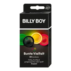 Billy-Boy Préservatifs Billy Boy Coloré (24 Préservatifs)