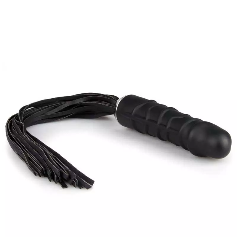 Martinet BDSM Avec Poignée Dildo En Silicone - EasyToys 2 Martinet BDSM Avec Poignée Dildo En Silicone - EasyToys - Image 2