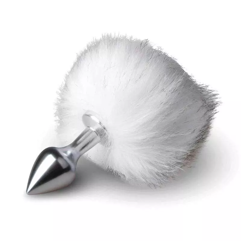 Mini Plug Anal Bunny Tail (Blanc) - EasyToys 1 Mini Plug Anal Bunny Tail (Blanc) - EasyToys