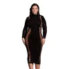 Robe Sexy Carme XI (noir) XL/4XL – Le Désir