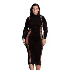 Robe Sexy Carme XI (noir) XL/4XL – Le Désir