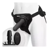 Gode-ceinture Vibrant & Télécommandé Smooth - Doc Johnson