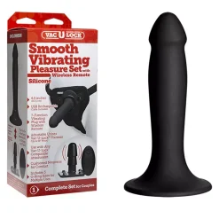 Gode-ceinture Vibrant & Télécommandé Smooth - Doc Johnson -Sex Toys Femme boutique 22876