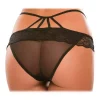 Panty Sexy Ouvert Angel (Noir) - Allure