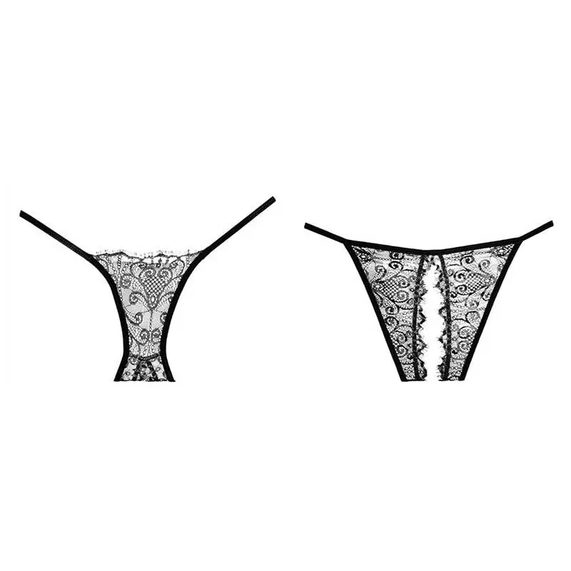 Panty Sexy Ouvert Enchanted Belle (Noir) - Allure 2 Panty Sexy Ouvert Enchanted Belle (Noir) - Allure - Image 2